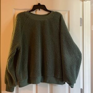 Sherpa sweatshirt